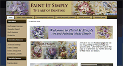 Desktop Screenshot of paintitsimply.com